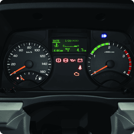 Integrated Meter Cluster